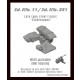 1/35 SdKfz.11/251 Late Type Steel Tracks (Stahlkappen) for SBS3D006/3D007 Sprockets