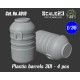 1/35 Plastic Barrels 30L (4pcs)