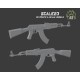 1/35 AK-47 (4pcs) Assault Rifles