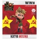 The Smog Riders - WWII Little Big War Soviet War Katya Mosina (height: 35mm)