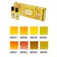 Drop & Paint Range Acrylic Colours Set - Orange Crush (Each: 17ml, 8 Bottles)