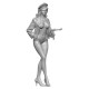 1/20 Military Pin Up Girl - Linda In A Peaked Cap