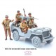 1/16 WWII US Army Infantry and Military Police in 1/4 ton Truck