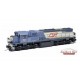 HO Scale 16.5mm QR 1550 Class Diesel Locomotives - Blue #1565 Alva G Lee w/Sound