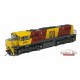 HO Scale 12mm 2300 Class Diesel Loco - QR Broncos Aurizon Logo S2 Vertical Grill #2355