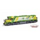 HO Scale 16.5mm QR Doo Low Nose QR Bi-Centenial Livery #2401D Locomotives 1989+