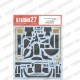 1/24 Mazda 787B Carbon Decal for Tamiya kits