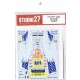 1/24 Ferrari 458 Italia "AF Corse-Waltrip" #61 Le Mans 2012 Decals for Fujimi kit