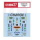 1/24 Mazda 787B CHARGE #55 LM 1991 Decal for Tamiya kit #24326