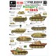 1/35 Decals for German Tanks and AFVs in Hungary 1945 #3 Jg.Pz.IV L/70, Panther Ausf.G