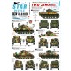 1/35 Decals for USMC M4A3 Sherman on Iwo Jima (4th and 5th Tank Battalion)