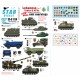 Decals for 1/35 Generic Lebanese Tanks & AFVss Unit Markings Part.7