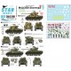 Decals for 1/35 Korean War - US M4A3E8 Sherman #3 HVSS Easy Eight