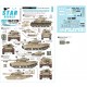 Decals for 1/35 Israeli AFVs #11: 1967 Six-Day War Centurion Mk 5 and M50 Super Sherman