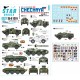 Decals for 1/35 War in Caucasus #5 - 1st & 2nd Chechen War 1994-09. BTR-70 BRDM-2/Konkurs