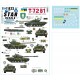 1/35 Ukrainian 3rd Tank Brigade in 2022-24. T-72B1 (War in Ukraine #24 Decal)