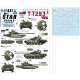 1/35 War in Ukraine Decal #26. Russian T-72B3 in Ukraine. Obr. 2012 and 2016