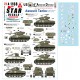 1/72 US Assault Tanks. M4 105mm, M4A3E2 Jumbo, 6th Armoured Division #2 Decal