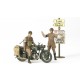 1/35 British BSA M20 Motorcycle w/Military Police Set