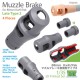 1/35 Muzzle Brake for 88mm KwK/Pak Late Type 2 (4pcs)