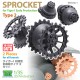 1/35 Tiger I Early Production Sprocket Type 2 (2pcs)