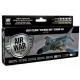 Acrylic Airbrush Paint Set - USAF Colours "Vietnam War" Scheme SEA (8 x 17ml)