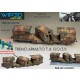 1/35 Treno Armato T.A. 120/3/S with 2 Figures