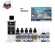 Colour Set for 1/48 F-4J/S Phantom II #SWS48-04/05 (Brush Cleaner + 8x 17ml Paints)